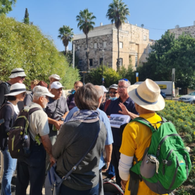 מתוך סיור העשרה – חו"ל בירושלים טלביה ועמק הרפאים