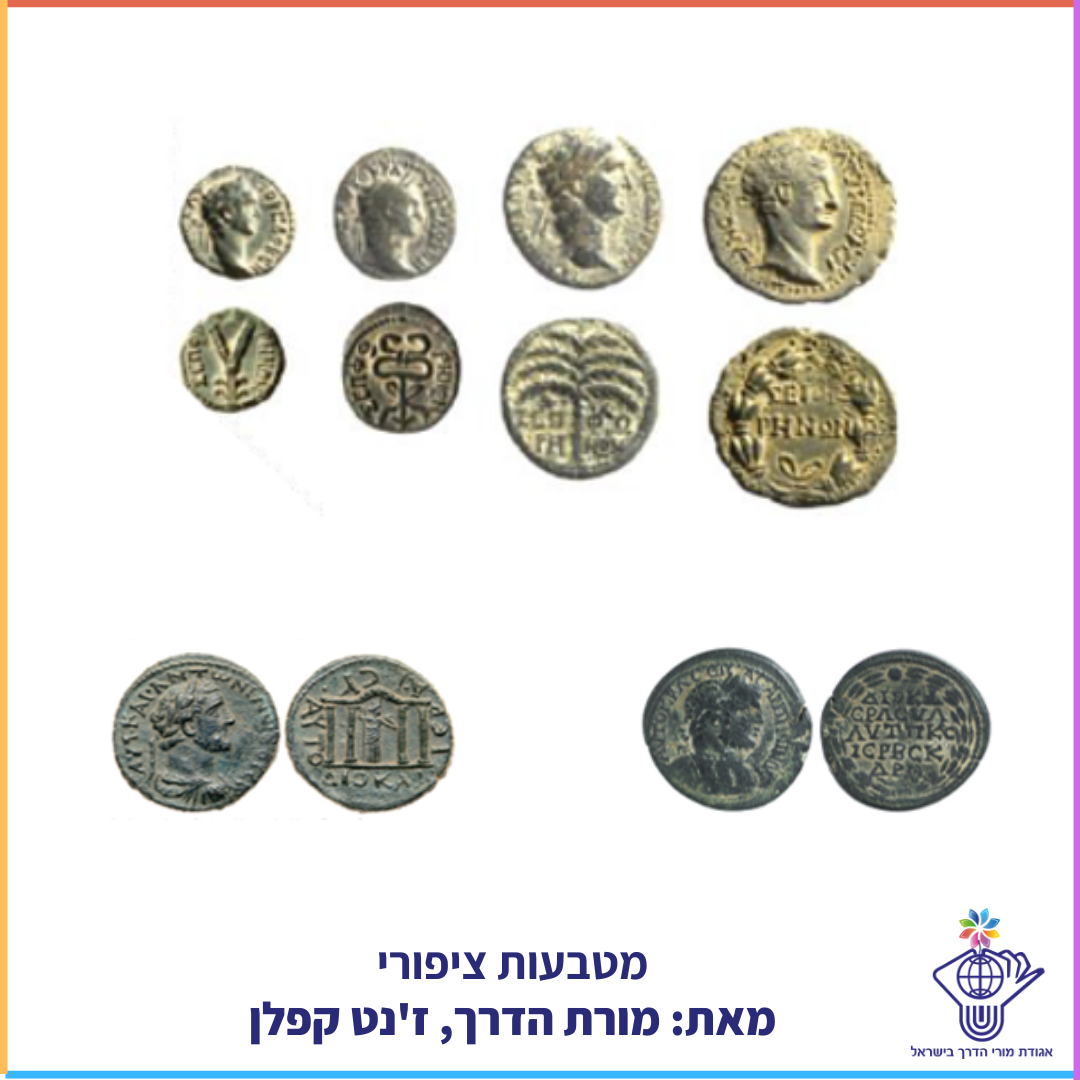 מטבעות ציפורי – כעדות לאירועים היסטוריים בחיי העיר