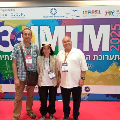 נציגי האגודה בביקור בתערוכת התיירות הבינלאומית IMTM 2025