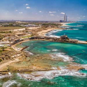 גנ"ל קיסריה של היום ממבט על